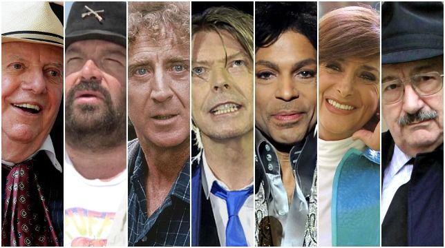 Un video tributo per tutti gli artisti che ci hanno lasciato nel 2016
