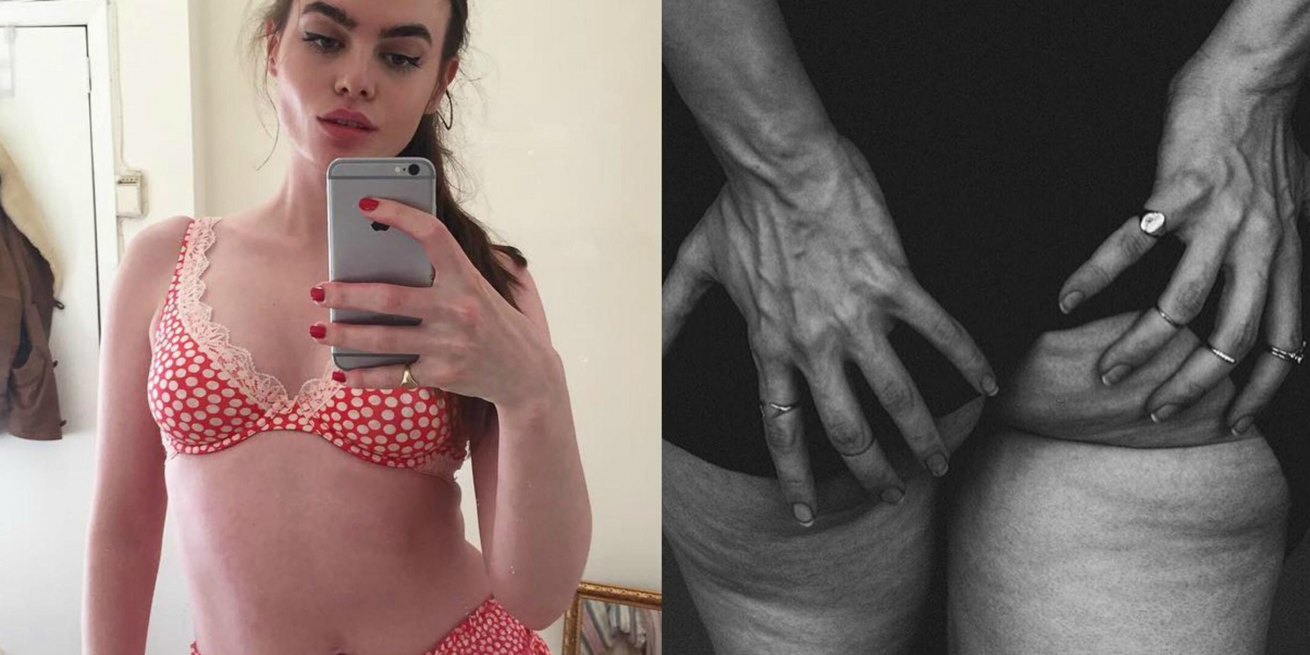 Charli Howard, la modella mostra con orgoglio la sua cellulite