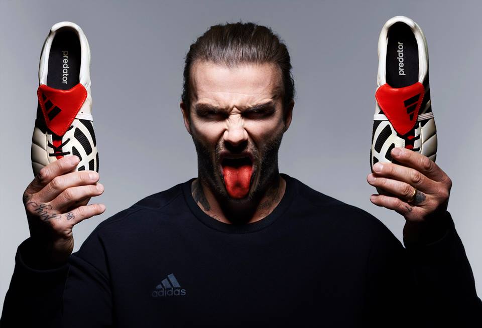 David Beckham di nuovo testimonial per Adidas Football