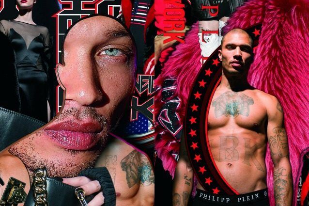 Jeremy Meeks, l’ex detenuto è il nuovo testimonial di Philipp Plein
