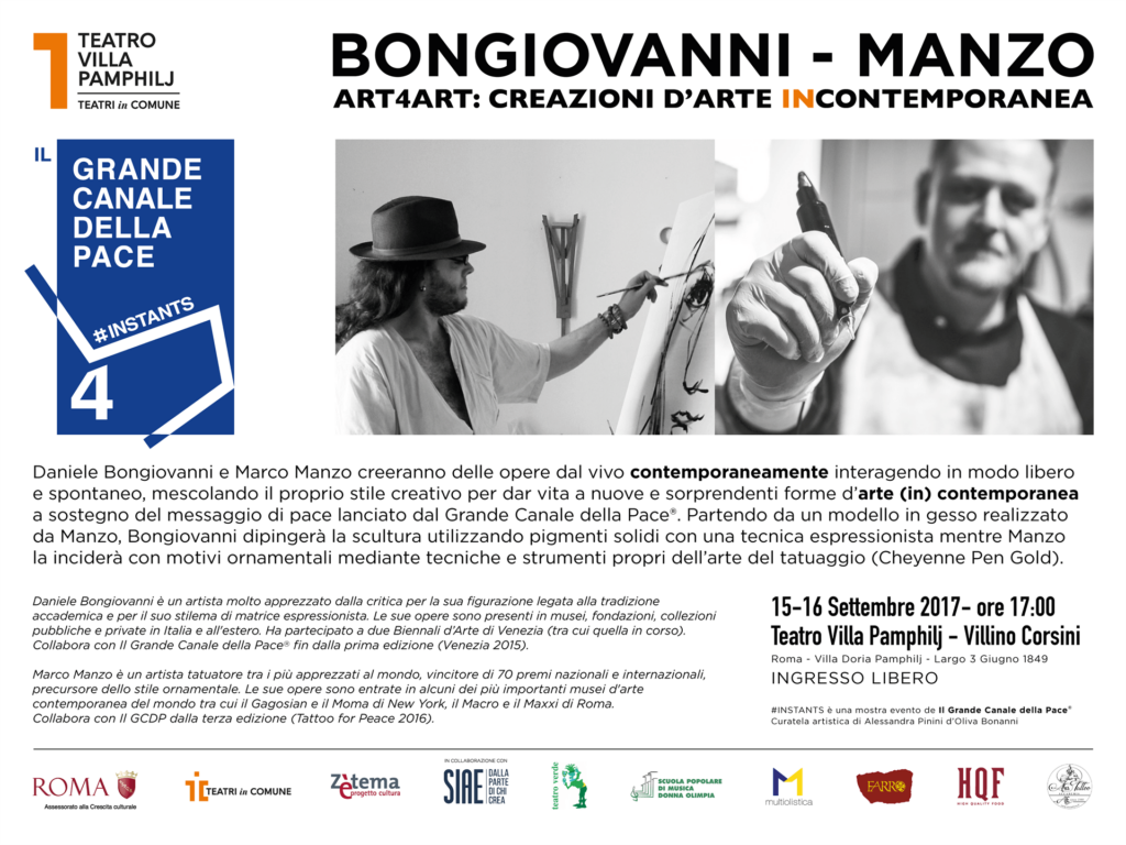 #Instants in mostra al Teatro Villa Pamphilj- Villino Corsini di Roma