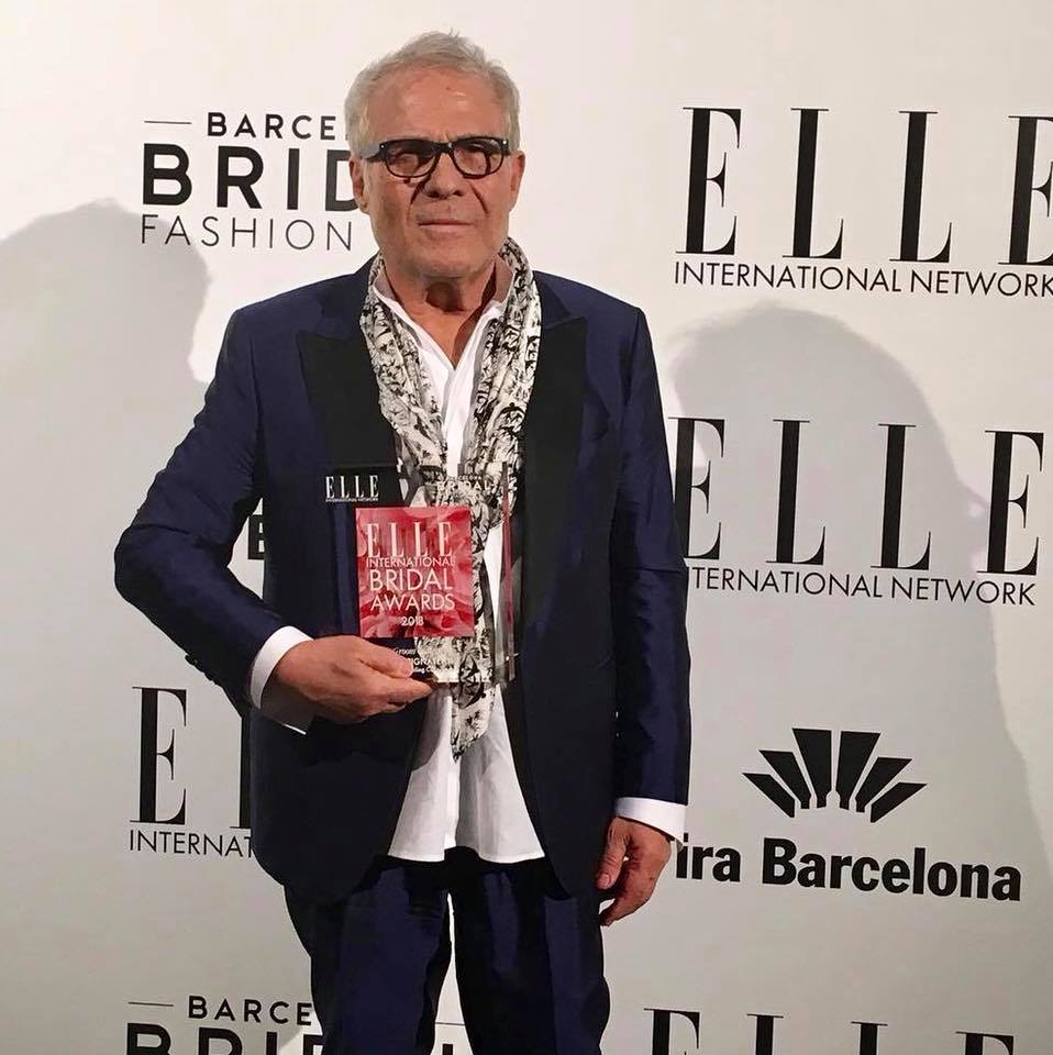 Carlo Pignatelli premiato agli Elle International Bridal Awards 2018
