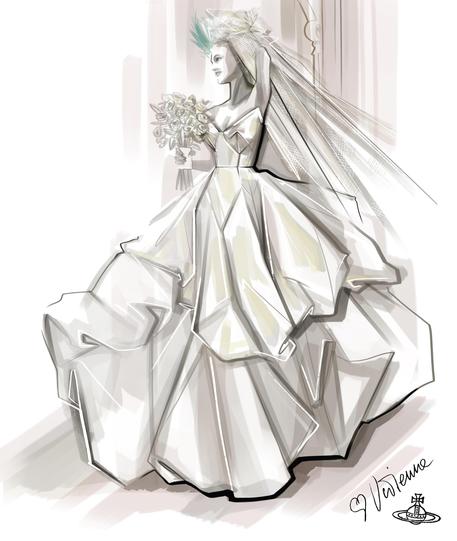Westwood lancia una capsule collection ispirata all’abito da sposa di Carrie Bradshaw