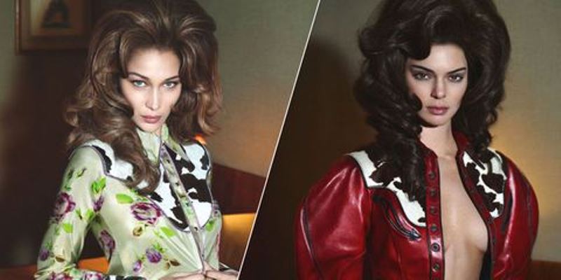 Bella Hadid e Kendall Jenner testimonial della collezione autunno 2018 per Dsquared2