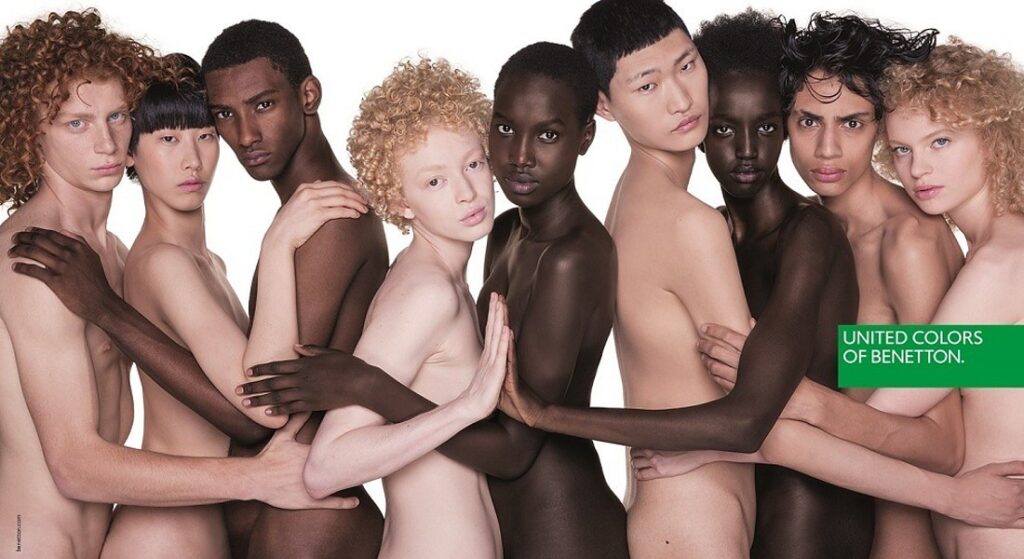 Oliviero Toscani firma la nuova campagna autunno-inverno 2018 di Benetton contro ogni forma di razzismo