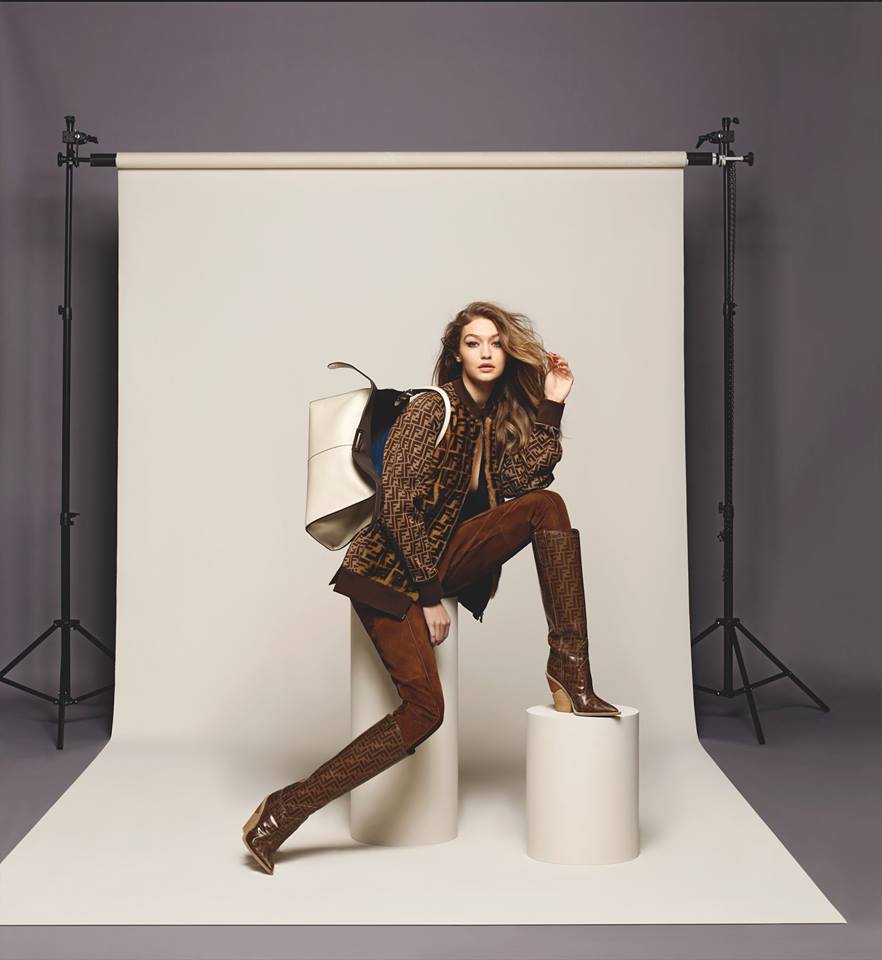 Quattro top model per la campagna autunno-inverno 2018/2019 di Fendi