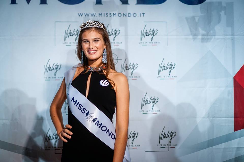 Miss Mondo Lazio 2018 è Elisa Patrizi