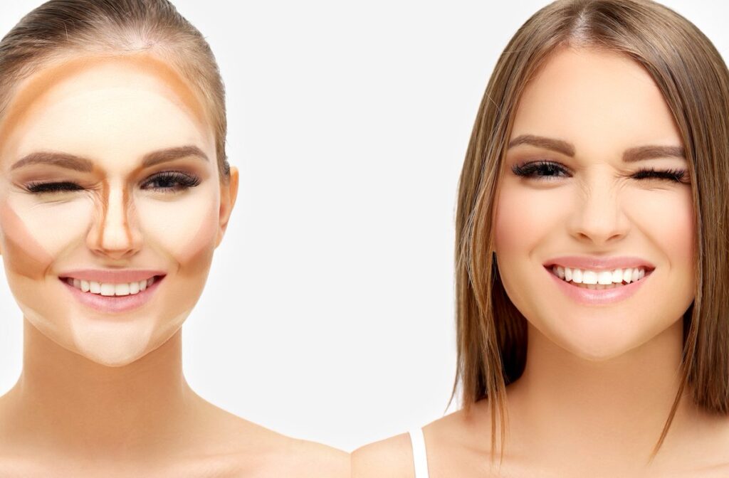 Come realizzare un trucco correttivo viso