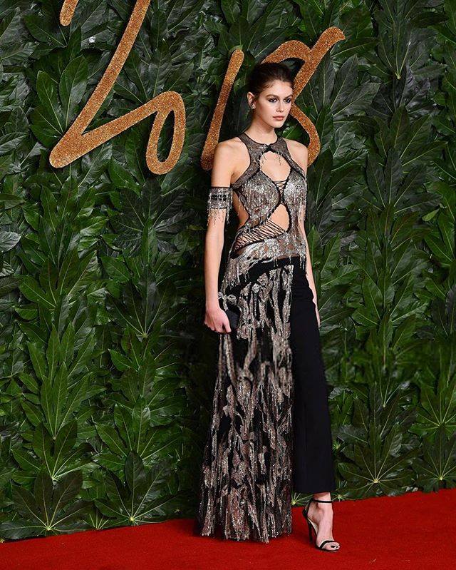 Kaia Gerber eletta modella dell’anno ai Fashion Awards 2018