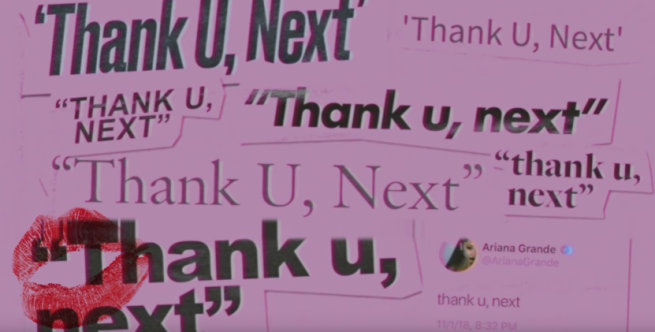 Thank u, next di Ariana Grande: testo, traduzione e video
