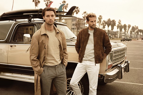 Patrick Schwarzenegger è il testimonial della nuova campagna Mango Man