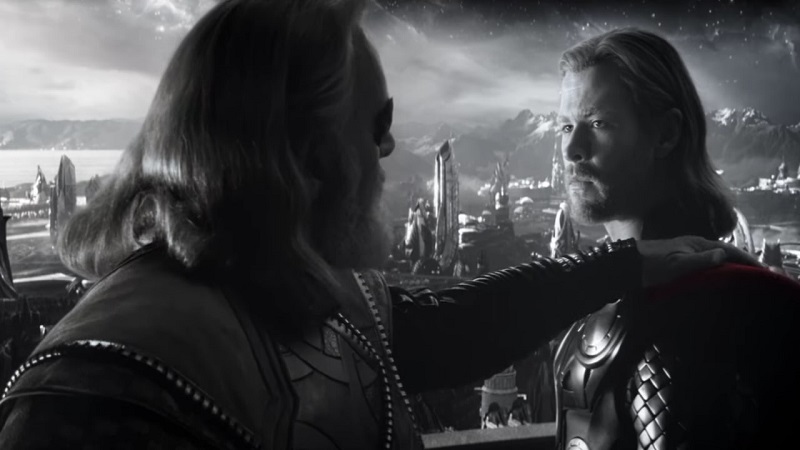 Avengers: Endgame e le scene in bianco e nero e rosso