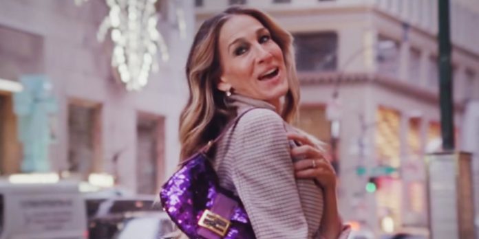 Sarah Jessica Parker è la testimonial del rilancio della baguette di Fendi