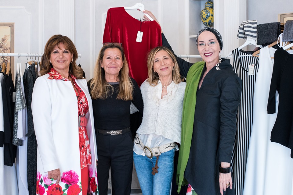 Tanti ospiti alla presentazione della collezione primavera/estate di Rione Carducci