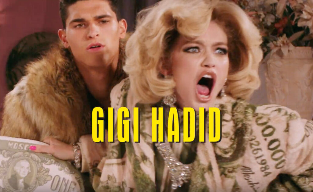 Gigi Hadid, Joan Smalls e Irina Shayk sono le testimonial della campagna A/W 2019/2020 di Moschino