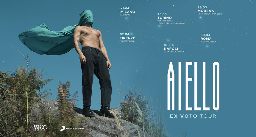 Ex Voto Tour 2020 di Aiello: le date dei concerti