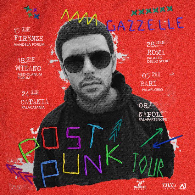 Post Punk Tour 2020 di Gazzelle: le date dei concerti
