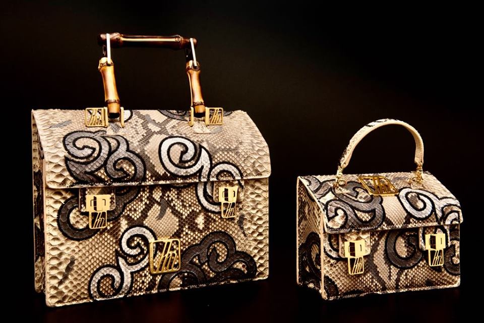 Le luxury bags del Fashion designer Hussain Harba coniugano arte, moda e design