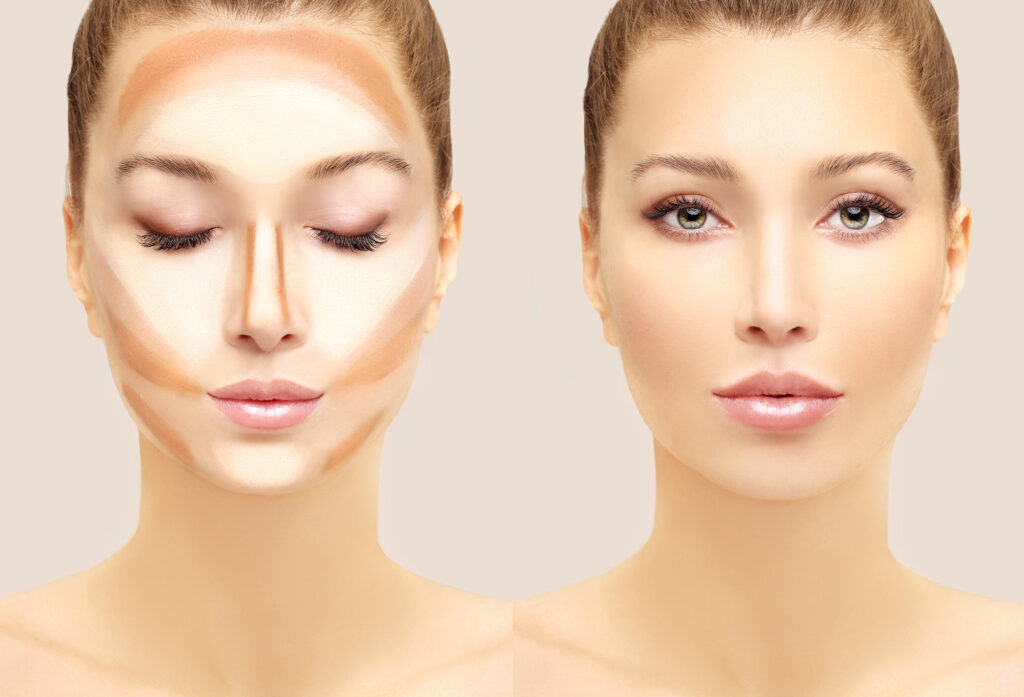 Come scegliere tra prodotti liquidi o in polvere nel contouring