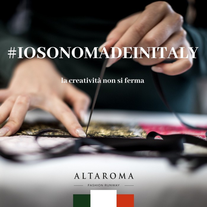 Altaroma lancia tag #iosonomadeinitaly dedicato ai creativi italiani