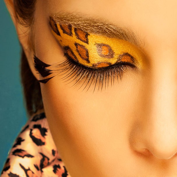 Come realizzare il make-up occhi leopardato