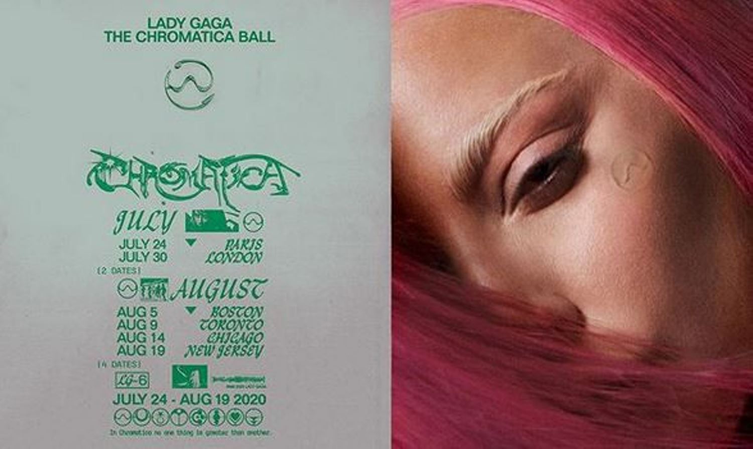 The Chromatica Ball Tour 2020 di Lady Gaga: annunciati i primi concerti