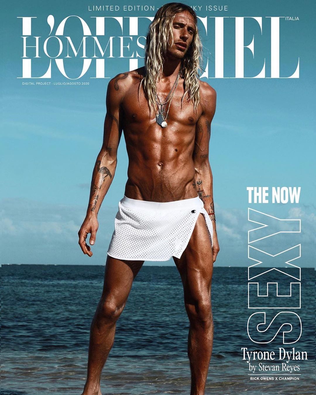 Tyrone Dylan Susman in versione kinky per L’Officiel Hommes