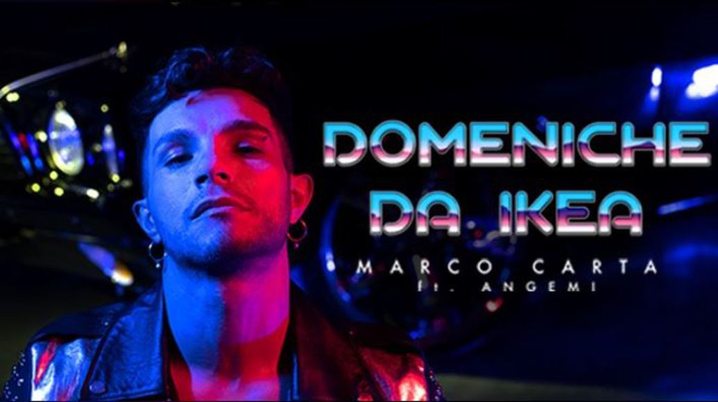 Domeniche da Ikea è il nuovo singolo di Marco Carta insieme al dj Angemi