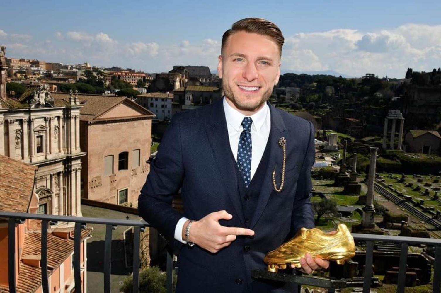 Ciro Immobile, incidente stradale auto-tram: le sue condizioni di salute