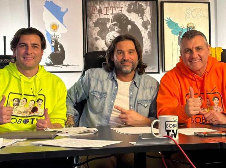 Nicola Ventola, Lele Adani e Bobo Vieri
