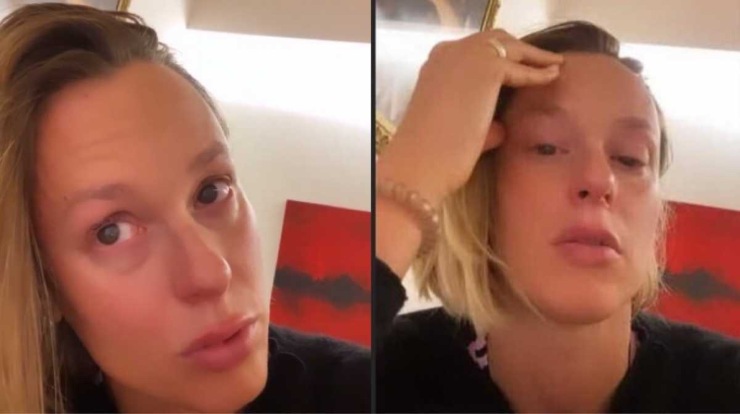 Federica Pellegrini in lacrime