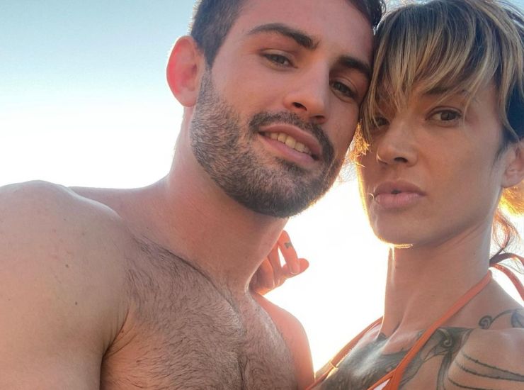 Michele Martignone e Asia Argento