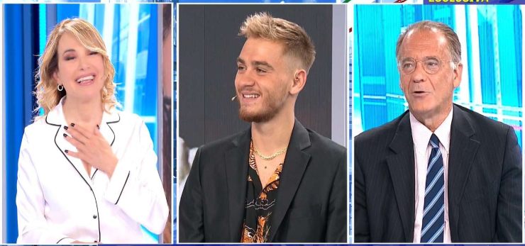 Barbara d'Urso, Simone Antolini e Alessandro Cecchi Paone
