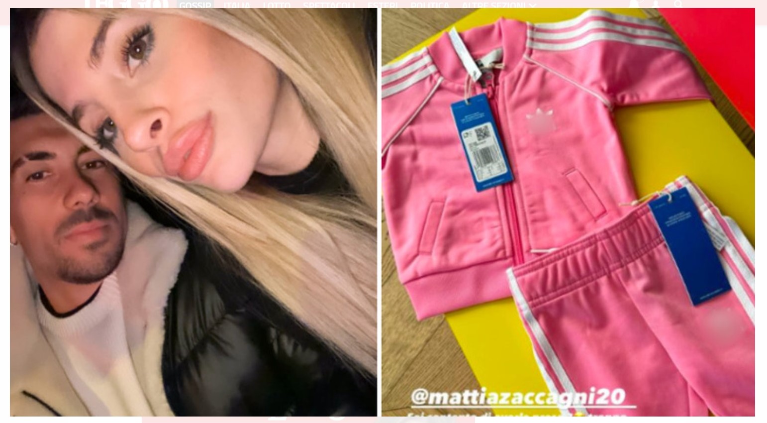 Chiara Nasti incinta di Mattia Zaccagni per la seconda volta: svelata la data del parto