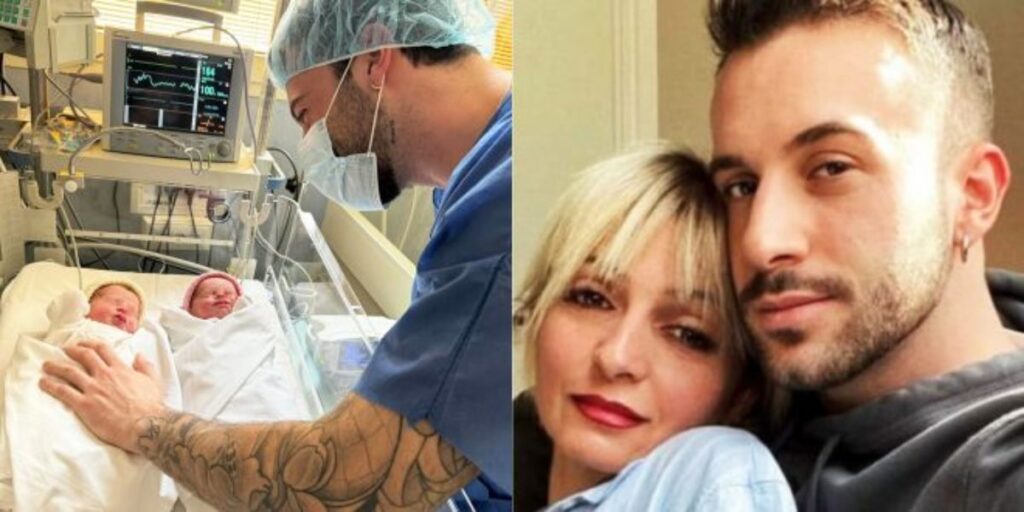 Veronica Peparini è diventata mamma di due gemelle: Andreas Muller al settimo cielo