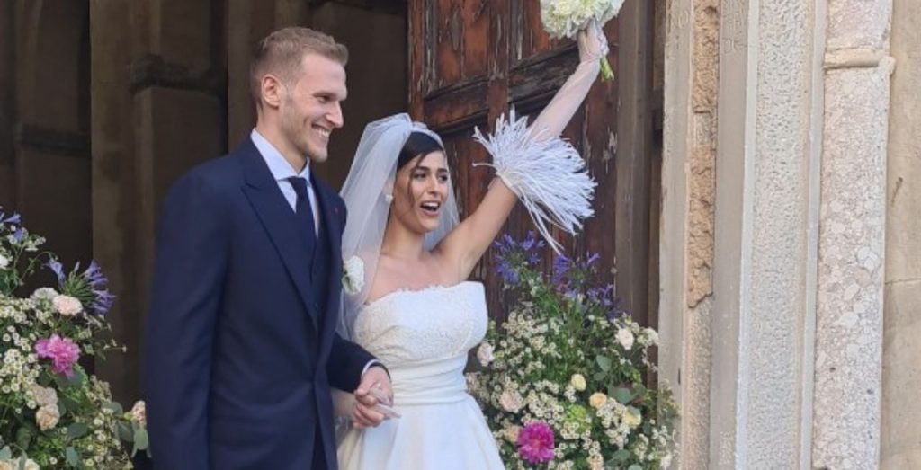 Alice Sabatini e Gabriele Benetti si sono sposati: foto e video del matrimonio