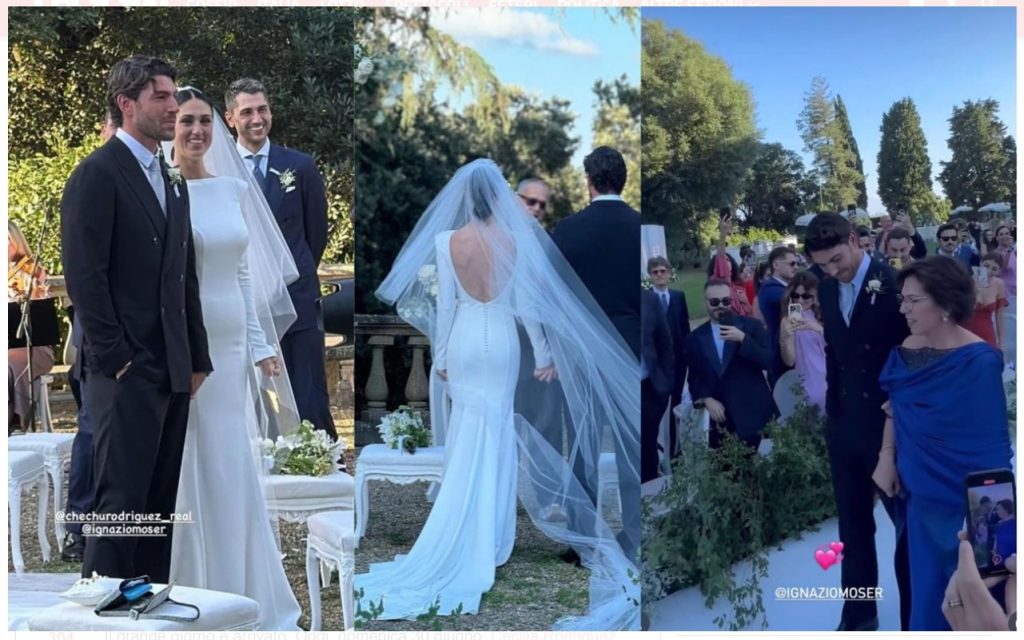 Matrimonio Cecilia Rodriguez e Ignazio Moser: foto e video delle nozze